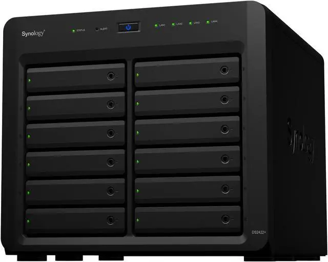 Alt view image 5 of 9 - Synology 12 Bay DiskStation DS2422+ Desktop NAS (Diskless)