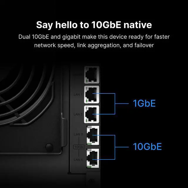 Alt view image 3 of 5 - Synology 12 Bay DiskStation DS3622xs+ Desktop NAS (Diskless)