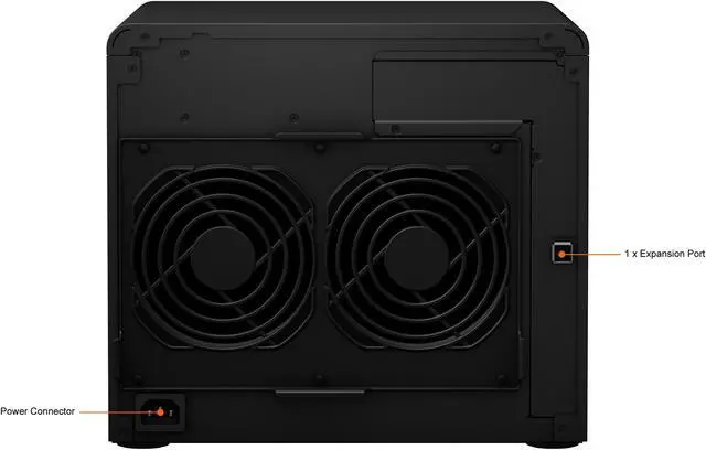 Alt view image 9 of 9 - Synology 12 Bay Desktop NAS Expansion Unit DX1222 (Diskless)