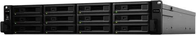 Alt view image 5 of 7 - Synology 12 Bay Rackmount NAS Expansion Unit RX1222sas (Diskless)
