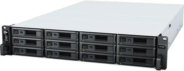 Alt view image 2 of 4 - Synology 12-Bay Rackmount Storage Expansion Unit RX1223RP (Diskless)
