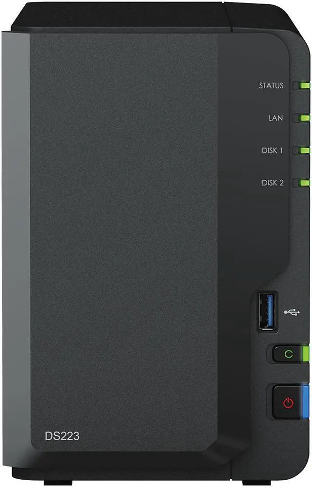 Alt view image 11 of 12 - Synology 2-bay DiskStation DS223 (Diskless)