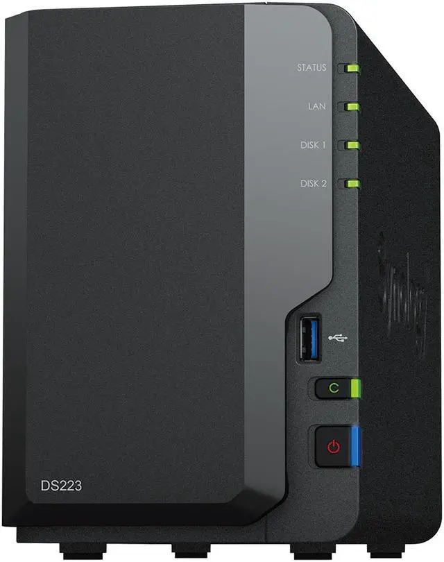 Main image of Synology 2-bay DiskStation DS223 (Diskless)