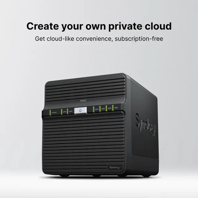 Alt view image 2 of 11 - Synology 4-bay DiskStation DS423 (Diskless)