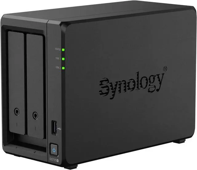 Alt view image 6 of 6 - Synology DS725+ Diskless System Network - Storage
