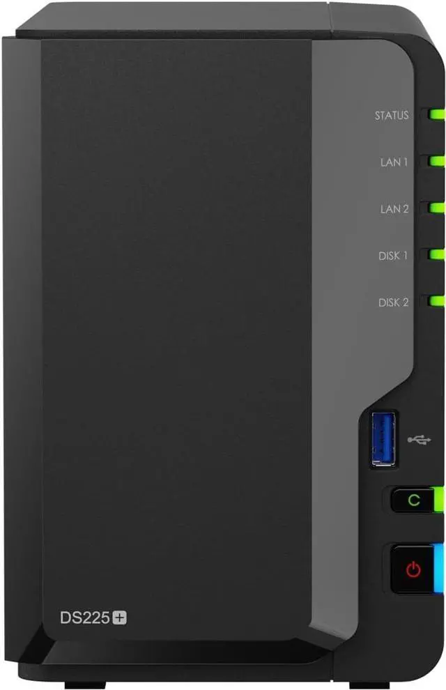 Alt view image 2 of 6 - Synology DS225+ Diskless System Network - Storage