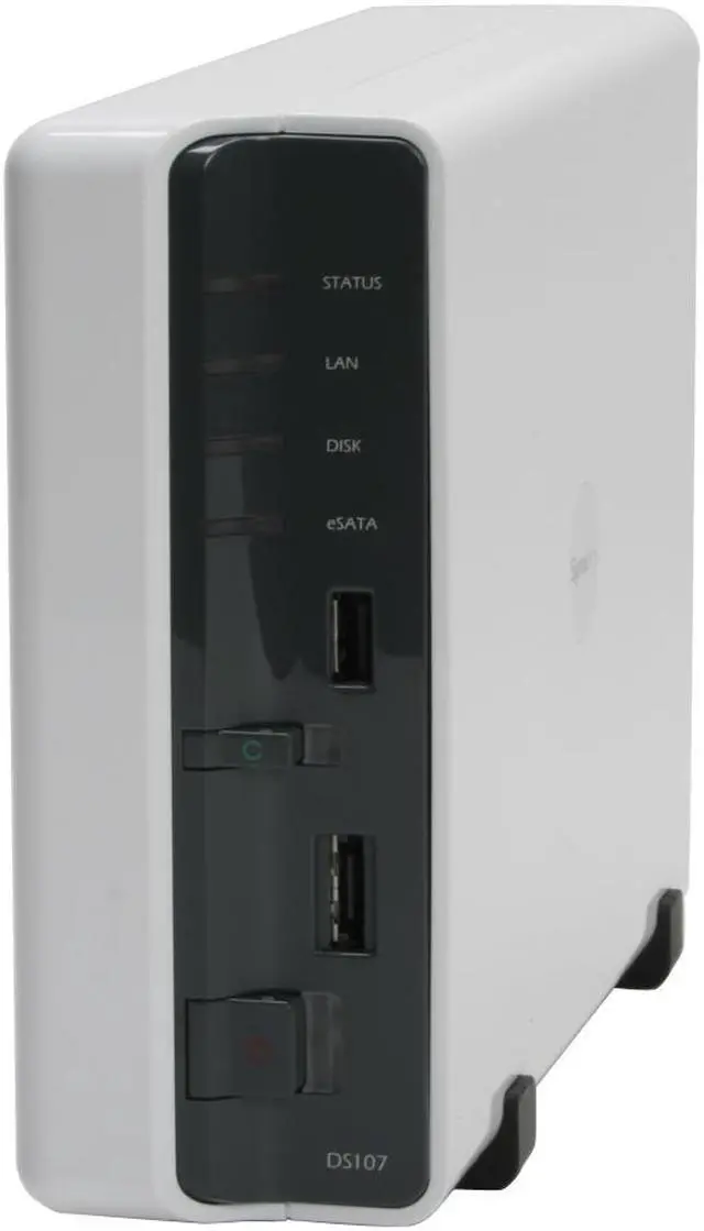 Main image of Synology DS-107 Diskless System 1-bay SATA NAS Server