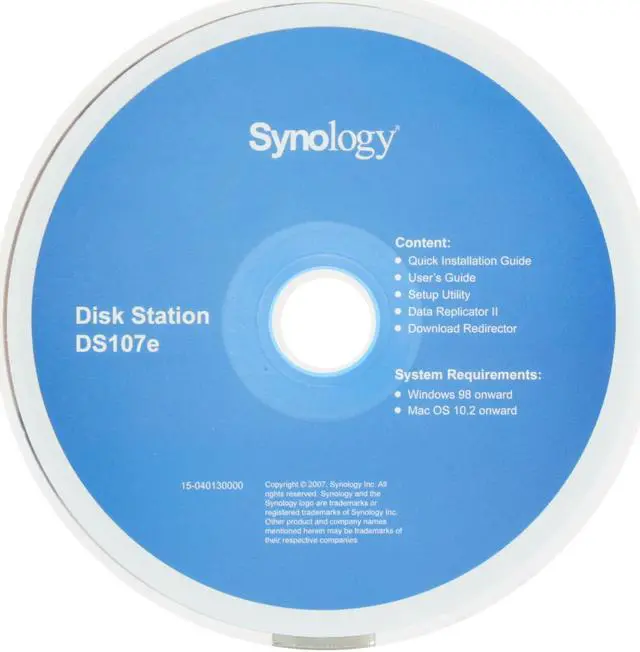 Alt view image 8 of 9 - Synology DS107 1-bay SATA NAS Server