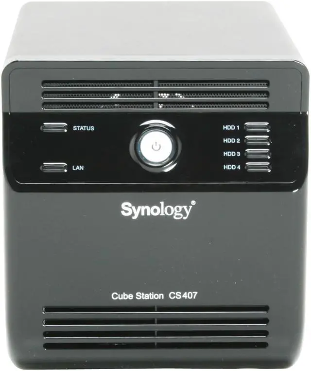 Alt view image 3 of 11 - Synology CS407 Diskless System 4-bay SATA NAS Server