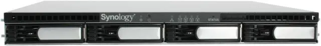 Alt view image 2 of 12 - Synology RS407 Diskless System 4-bay 1U Network Storage Server