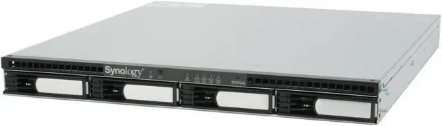 Alt view image 3 of 12 - Synology RS407 Diskless System 4-bay 1U Network Storage Server