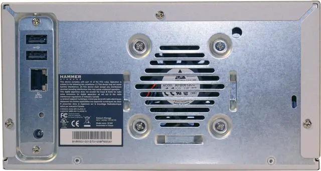 Alt view image 3 of 6 - HAMMER HN1200-2000 2TB Network Storage by Bell Micro