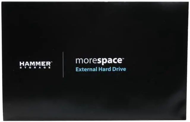 Alt view image 8 of 9 - HAMMER Morespace 500GB USB 2.0 3.5" External Hard Drive HU1100-500