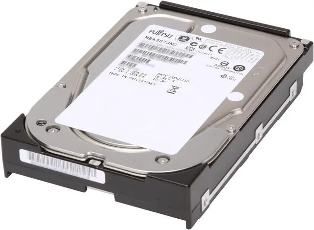 Main image of Fujitsu MBA3073NC 73.5GB 15000 RPM 8MB Cache SCSI Ultra320 80pin 3.5" Internal Hard Drive Bare Drive