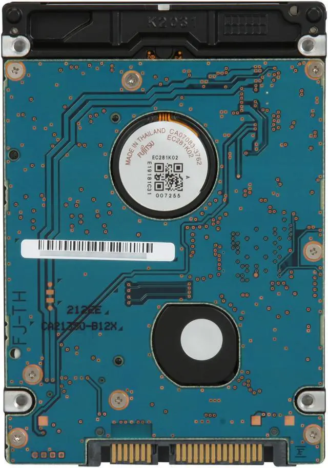 Alt view image 4 of 4 - Fujitsu MJA2500BH-G2 500GB 5400 RPM 8MB Cache SATA 3.0Gb/s 2.5" Internal Notebook Hard Drive Bare Drive