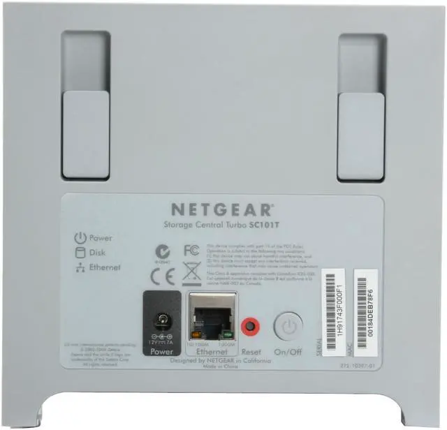 Alt view image 5 of 8 - NETGEAR SC101T Diskless System Storage Central Turbo