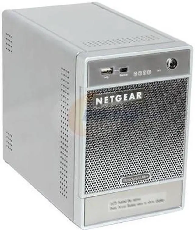 Alt view image 4 of 10 - Netgear ReadyNas NV+  2TB (4 x 500GB) 4-bay Network Storage (NAS) w/ Gigabit & speeds up to 25MBps