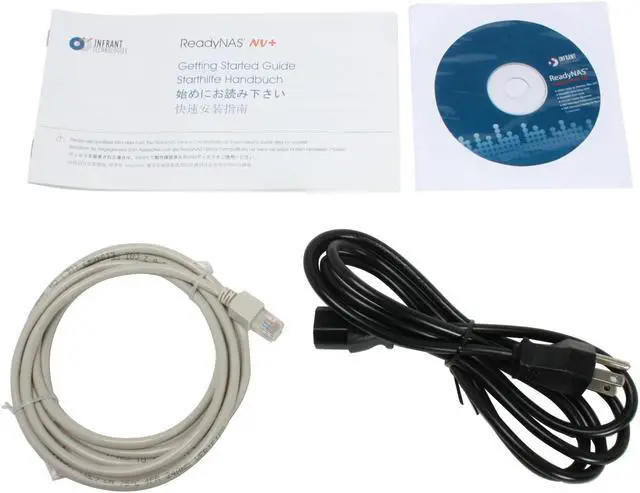 Alt view image 9 of 10 - Netgear ReadyNas NV+  2TB (4 x 500GB) 4-bay Network Storage (NAS) w/ Gigabit & speeds up to 25MBps