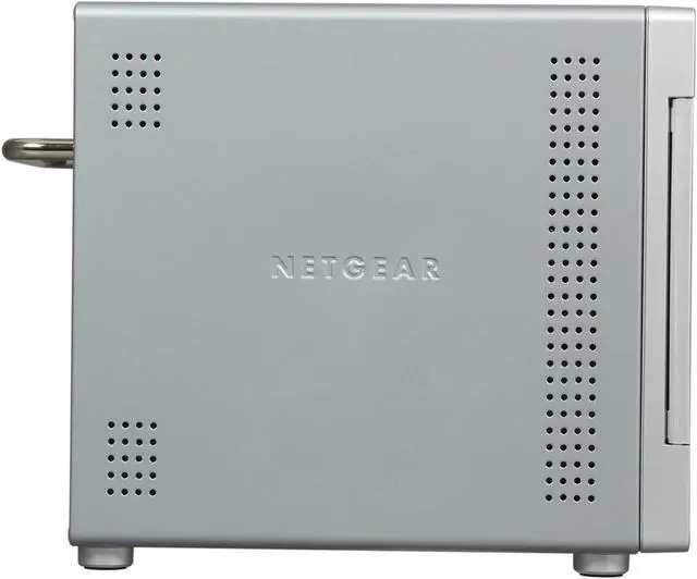 Alt view image 3 of 6 - Netgear ReadyNas NV+ 4-bay NAS Drive Enclosure w/ Gigabit & speeds up to 25MBps (Diskless)