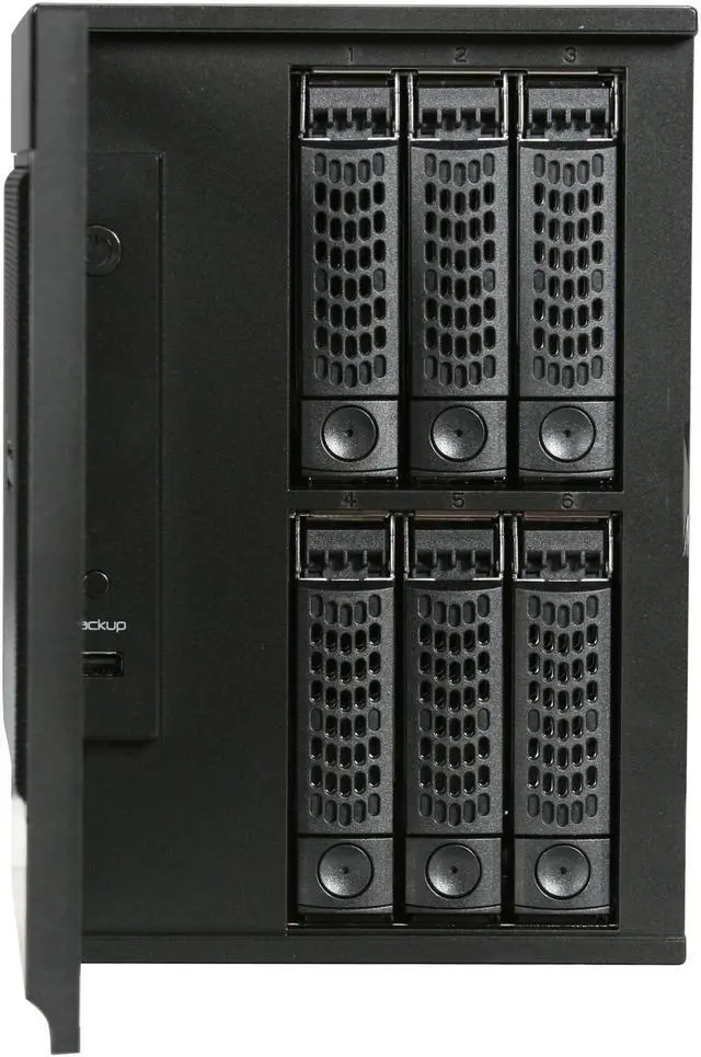 Alt view image 2 of 7 - Netgear ReadyNAS Pro Business Edition  1.5TB (3 x 500GB) 6-bay Network Storage (NAS) w/iSCSI support & speeds up to 100MBps