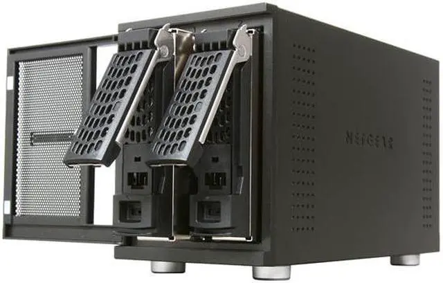 Alt view image 5 of 6 - Netgear ReadyNAS Duo 2-bay NAS Drive Enclosure w/ Gigabit & speeds up to 25MBps  (Diskless)