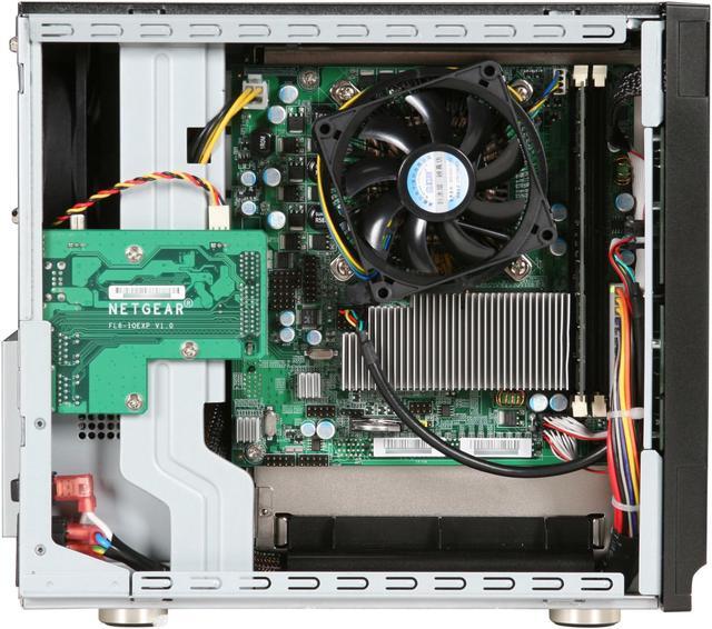 Alt view image 6 of 8 - Netgear ReadyNas Pro Pioneer Edition 6-bay High Performance NAS Drive Enclosure with speeds up to 100MBps (Diskless)
