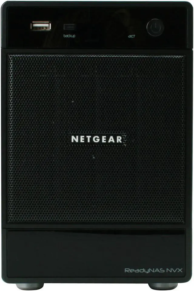 Alt view image 2 of 6 - Netgear ReadyNas NVX Pioneer Edition 4-bay NAS Drive Enclosure with speeds up to 75MBps (Diskless)