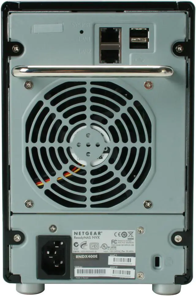 Alt view image 5 of 6 - Netgear ReadyNas NVX Pioneer Edition 4-bay NAS Drive Enclosure with speeds up to 75MBps (Diskless)