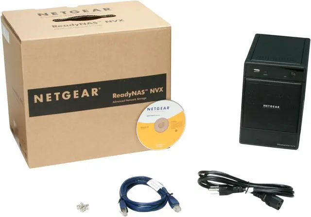 Alt view image 6 of 6 - Netgear ReadyNas NVX Pioneer Edition 4-bay NAS Drive Enclosure with speeds up to 75MBps (Diskless)