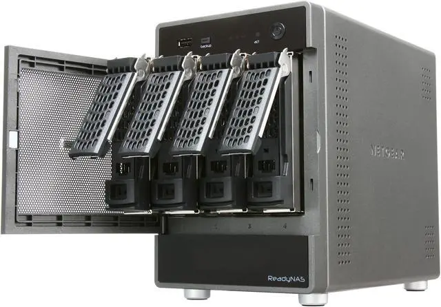 Alt view image 5 of 6 - NETGEAR ReadyNAS Ultra 4-bay (diskless) w/ 3 yr warranty