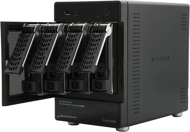 NETGEAR RNDP4410-100NAS ReadyNAS Pro 4 Network Storage for Business ...