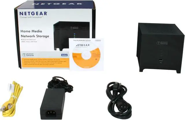 Alt view image 5 of 5 - NETGEAR MS2000-100NAS Home Media Network Storage (Diskless)