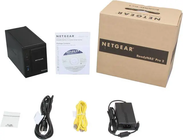Alt view image 6 of 6 - NETGEAR ReadyNAS Pro 2 (RNDP2000-100NAS) Diskless System Network Storge for Business