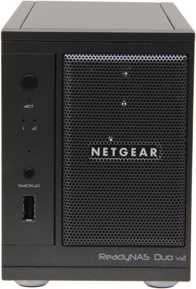 Alt view image 2 of 6 - NETGEAR ReadyNAS Duo v2 2-bay (diskless) w/ 3 yr warranty (RND2000-200NAS)
