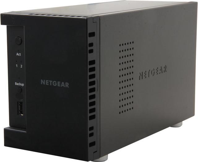 Main image of NETGEAR ReadyNAS 312 2-Bay 2TB (2 x 1TB) Network Attached Storage (RN31221D)