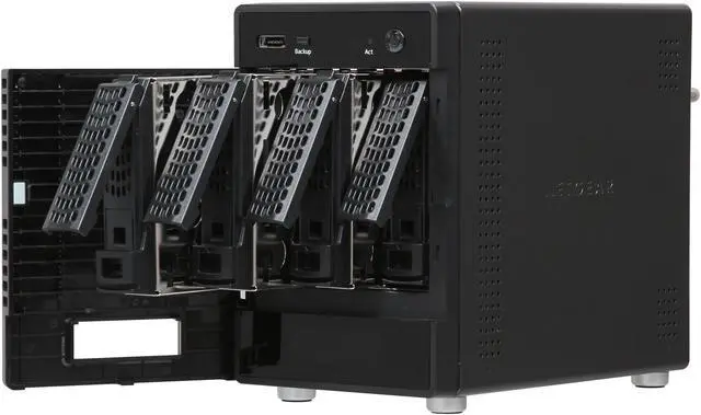 Alt view image 5 of 6 - NETGEAR ReadyNAS 314 4-Bay Network Attached Storage Diskless (RN31400)
