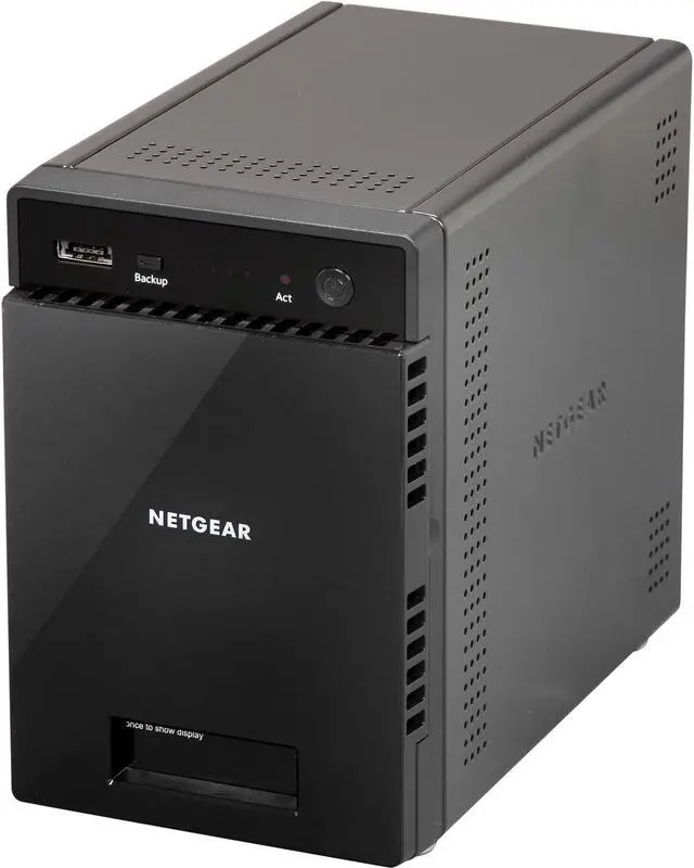 Main image of NETGEAR ReadyNAS 314 (RN31443E-100NAS) 12TB (4 x 3TB) Enterprise Network Storage