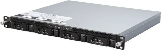 Main image of NETGEAR ReadyNAS 3138 1U Rackmount 4-Bay Network Attached Storage, Diskless (RN3138-100NES)