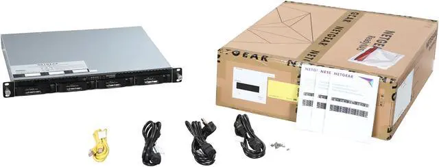 Alt view image 7 of 7 - NETGEAR ReadyNAS 3138 1U Rackmount 4-Bay Network Attached Storage, Diskless (RN3138-100NES)