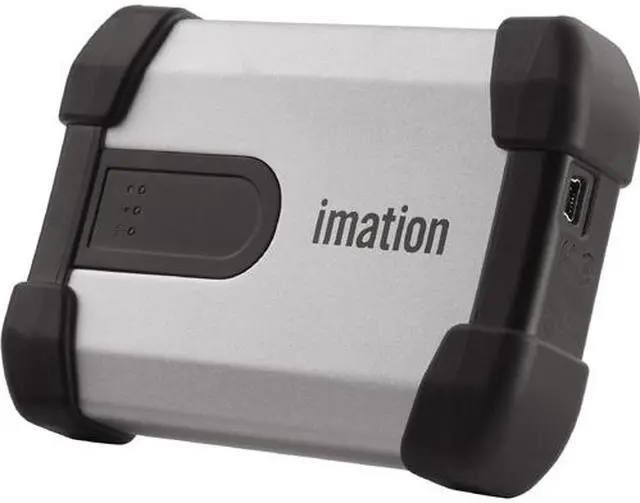 Main image of Imation 320GB Defender H100 External Hard Drive USB 2.0 Model 27839 Silver