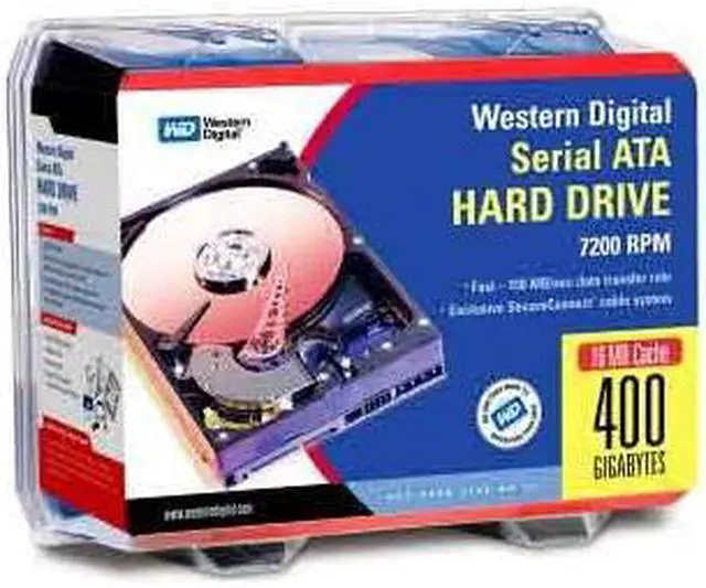 Main image of WD Caviar SE16 WD4000KDRTL 400GB 7200 RPM 16MB Cache SATA 1.5Gb/s 3.5" Hard Drive