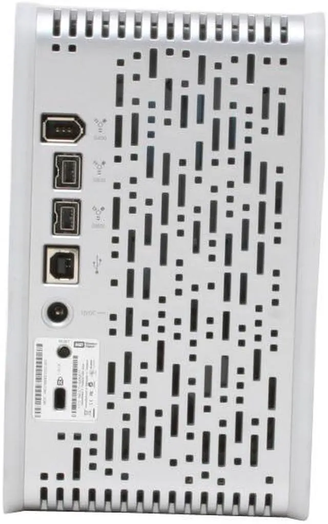 Alt view image 4 of 7 - WD My Book Pro II 1TB USB 2.0 / Firewire400 / Firewire800 3.5" External Hard Drive WDG2TP10000N