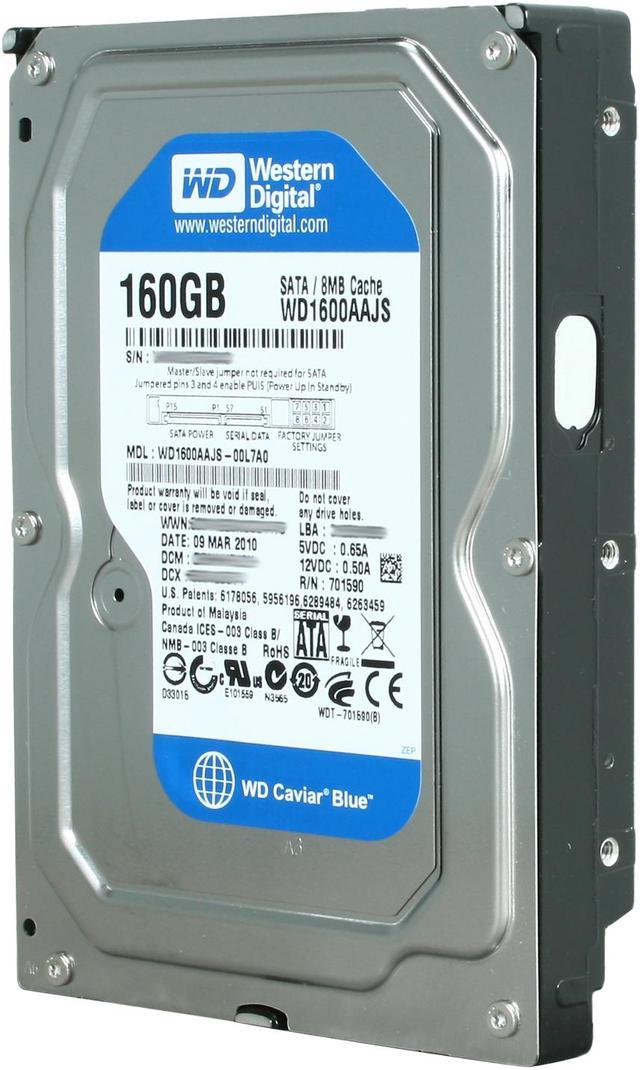 Digital Blue 160GB 7200 RPM 3.5" Internal HDD - Newegg.com