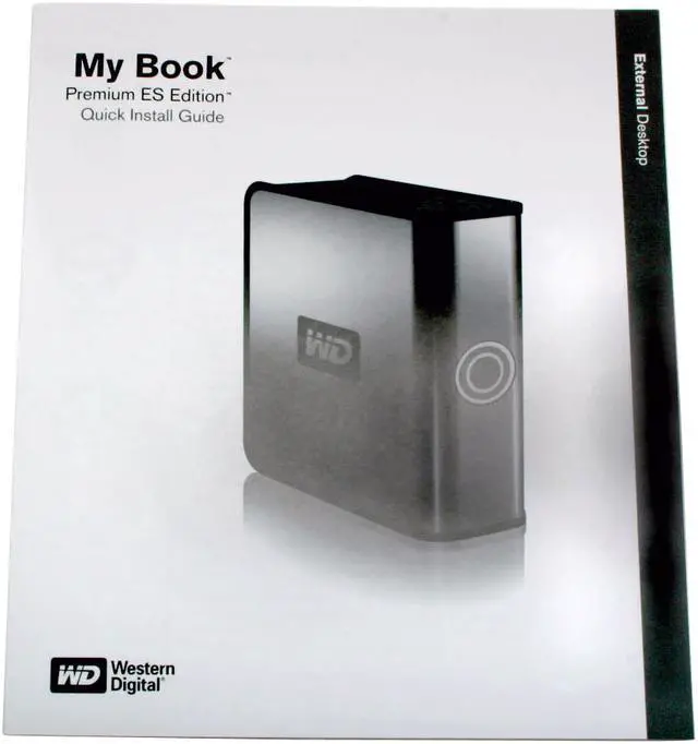 Alt view image 6 of 7 - WD My Book Premium ES 500GB USB 2.0 / eSATA 3.5" External Hard Drive WDG1SU5000N