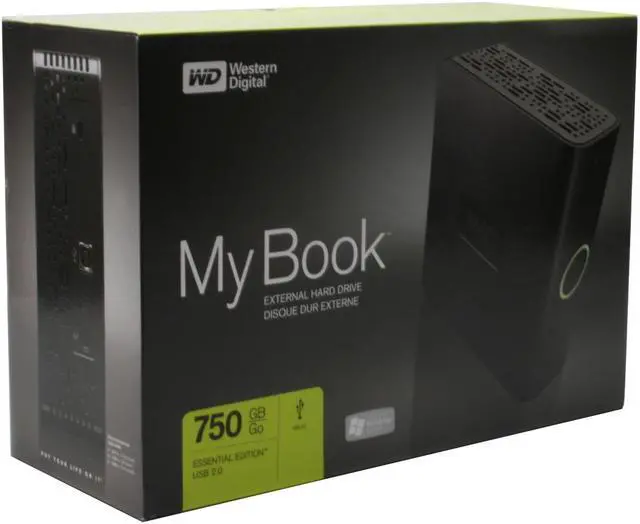 Alt view image 5 of 5 - WD My Book Essential 750GB USB 2.0 3.5" External Hard Drive WDG1U7500N