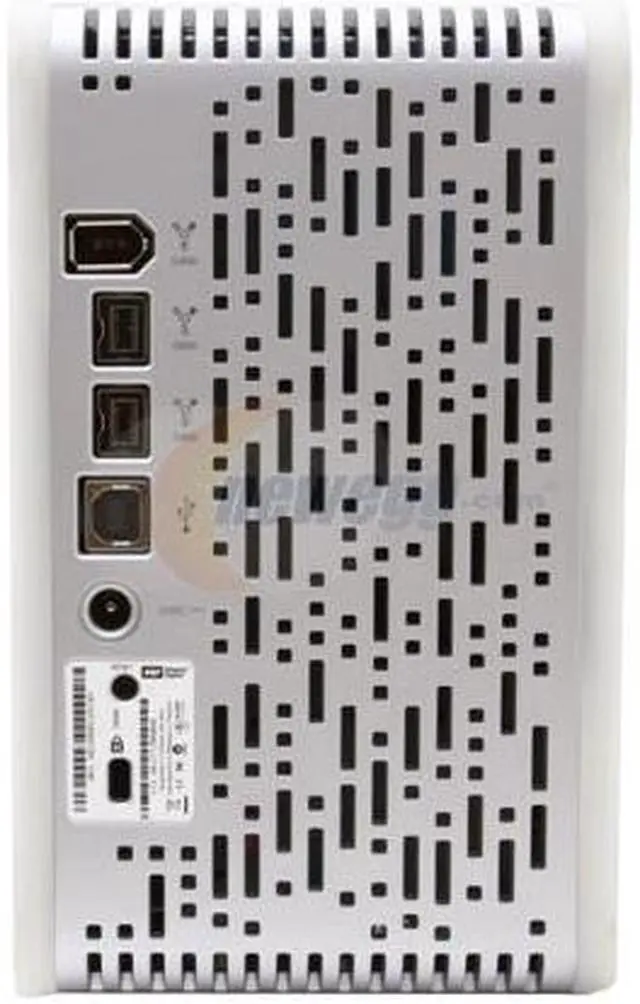 Alt view image 4 of 7 - WD My Book Pro II 2TB USB 2.0 / Firewire400 / Firewire800 3.5" External Hard Drive WDG2TP20000N