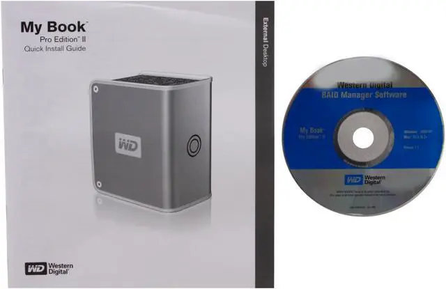 Alt view image 6 of 7 - WD My Book Pro II 2TB USB 2.0 / Firewire400 / Firewire800 3.5" External Hard Drive WDG2TP20000N