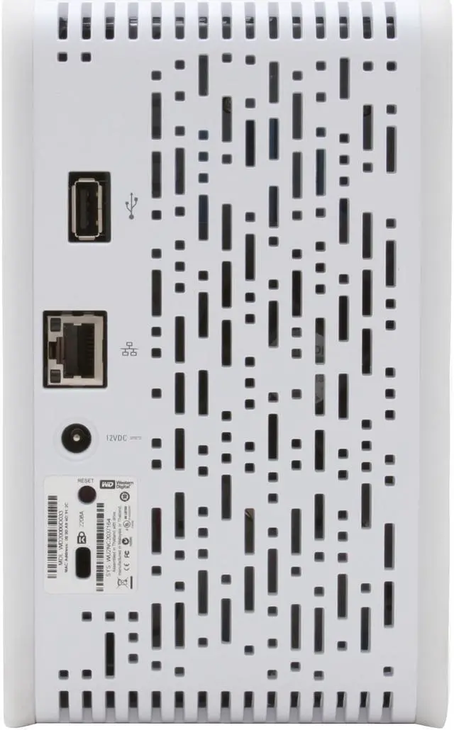 Alt view image 4 of 7 - Western Digital My Book World Edition II WDG2NC20000N 2TB Network Storage System with Remote Access