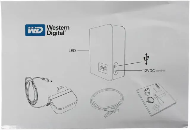 Alt view image 13 of 14 - WD My Book Essential 750GB USB 2.0 3.5" External Hard Drive WDH1U7500N