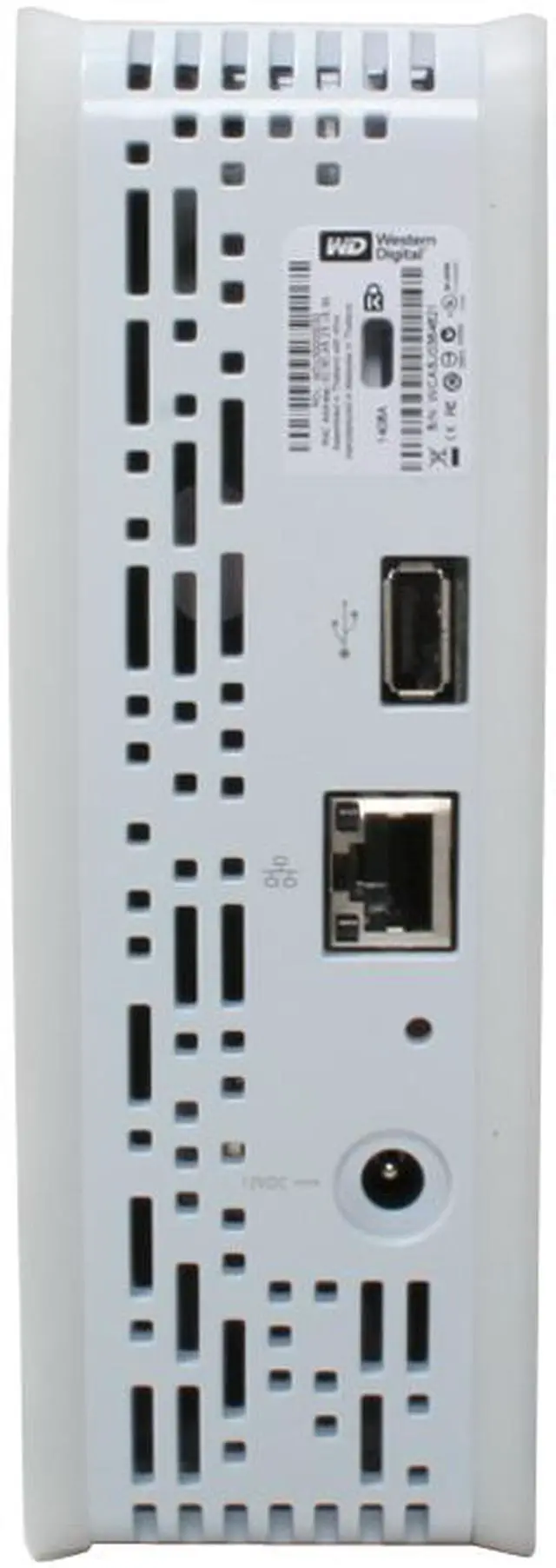 Alt view image 3 of 6 - Western Digital My Book World Edition WDG1NC10000N 1TB Home Network Storage with Remote Access
